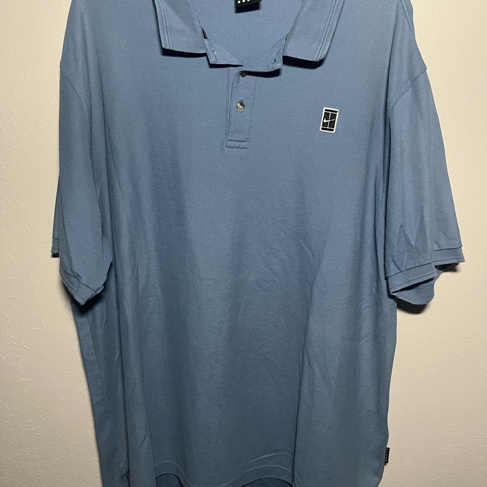 Men’s Blue Nike Alpha Project Golf Polo Size XL